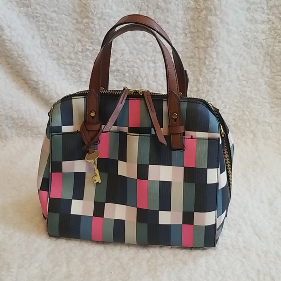 FOSSIL Rachel Satchel - Picture 1 of 12